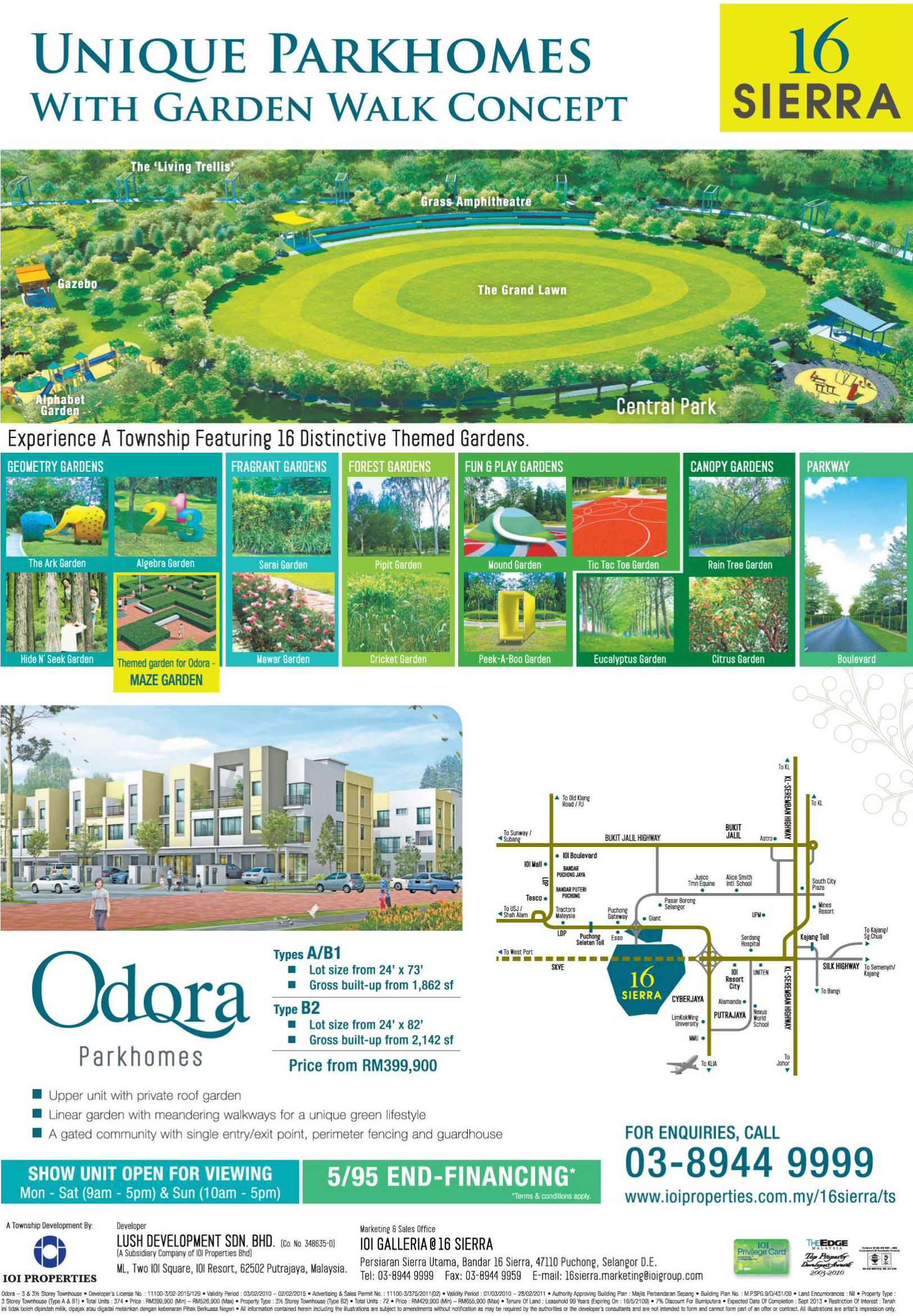 Odora Parkhomes @ 16 Sierra, Puchong, Selangor